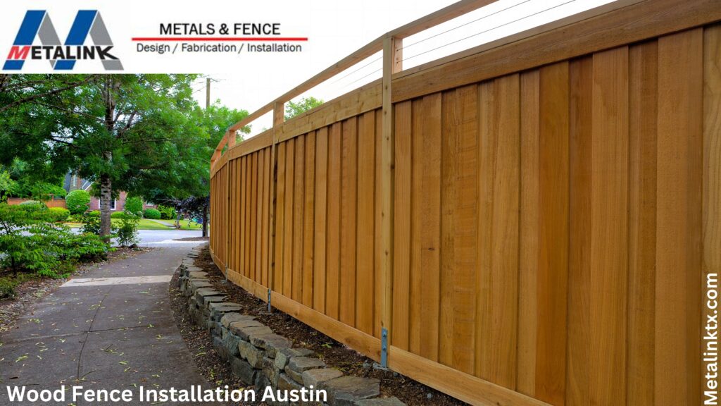 Wood Fence Installation in Austin