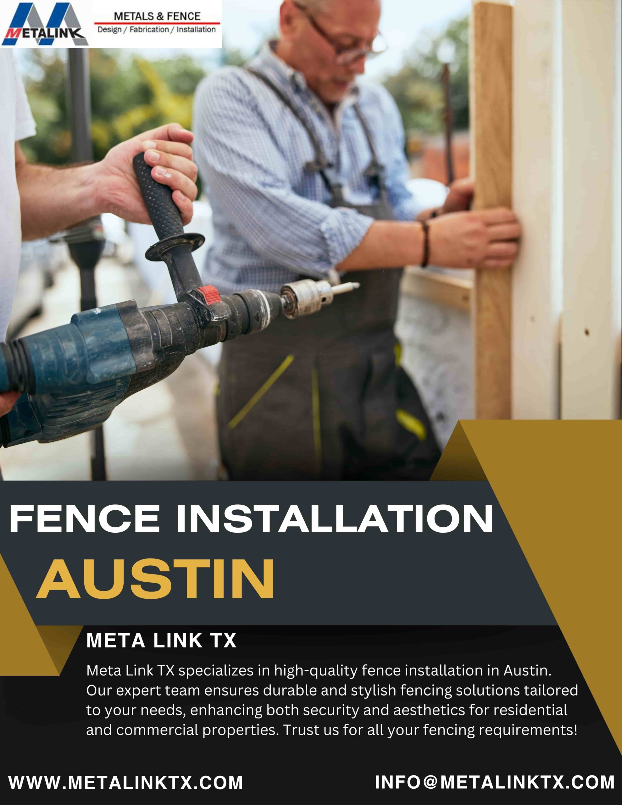 Fence Installation Austin